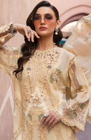 Mariab - Maria B Voyage a'Luxe x Morocco Luxury Lawn'25 Embroidered Suits Unstitched 3 Piece - Summer Collection - aubranz.com