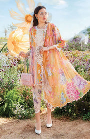 Mariab - Mprints By Maria B Embroidered Lawn Suits Unstitched 3 Piece - Summer Collection - aubranz.com