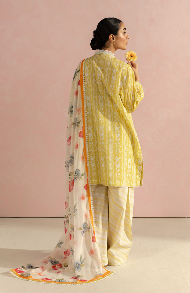 Zara_Shahjahan - Coco Prints'25 by Zara Shahjahan Printed Lawn Suit Unstitched 3 Piece - Summer Collection - aubranz.com