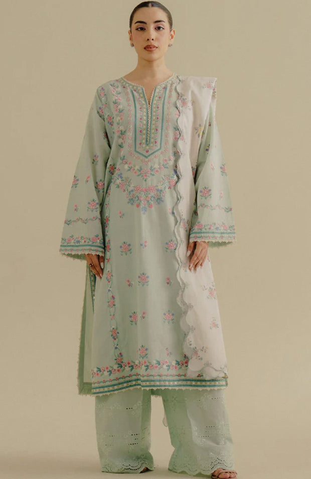 Zara_Shahjahan - Coco Lawn Drop Two'25 By Zara Shahjahan Embroidered Lawn Suits Unstitched 3 Piece - Summer Collection - aubranz.com