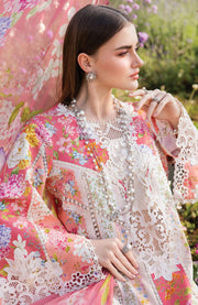Mariab - Mprints By Maria B Embroidered Lawn Suits Unstitched 3 Piece - Summer Collection - aubranz.com