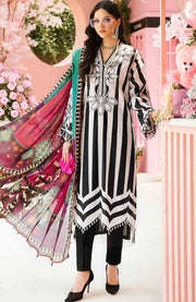 Mariab - MPrint Eid Edit'25 By Maria B Embroidered Lawn Suits Unstitched 3 Piece - Summer Collection - aubranz.com