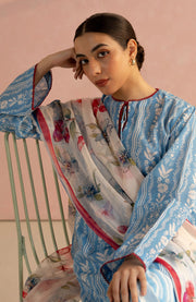 Zara_Shahjahan - Coco Prints'25 by Zara Shahjahan Printed Lawn Suit Unstitched 3 Piece - Summer Collection - aubranz.com