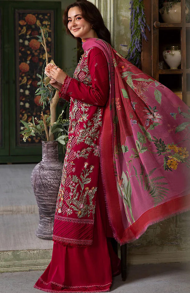 Sobia_Nazir - Sobia Nazir Vital'25 Vol 2 Embroidered Lawn Suits Unstitched 3 Piece - Summer Collection - aubranz.com