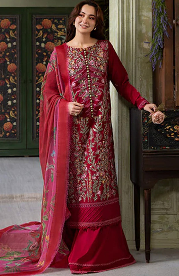 Sobia_Nazir - Sobia Nazir Vital'25 Vol 2 Embroidered Lawn Suits Unstitched 3 Piece - Summer Collection - aubranz.com