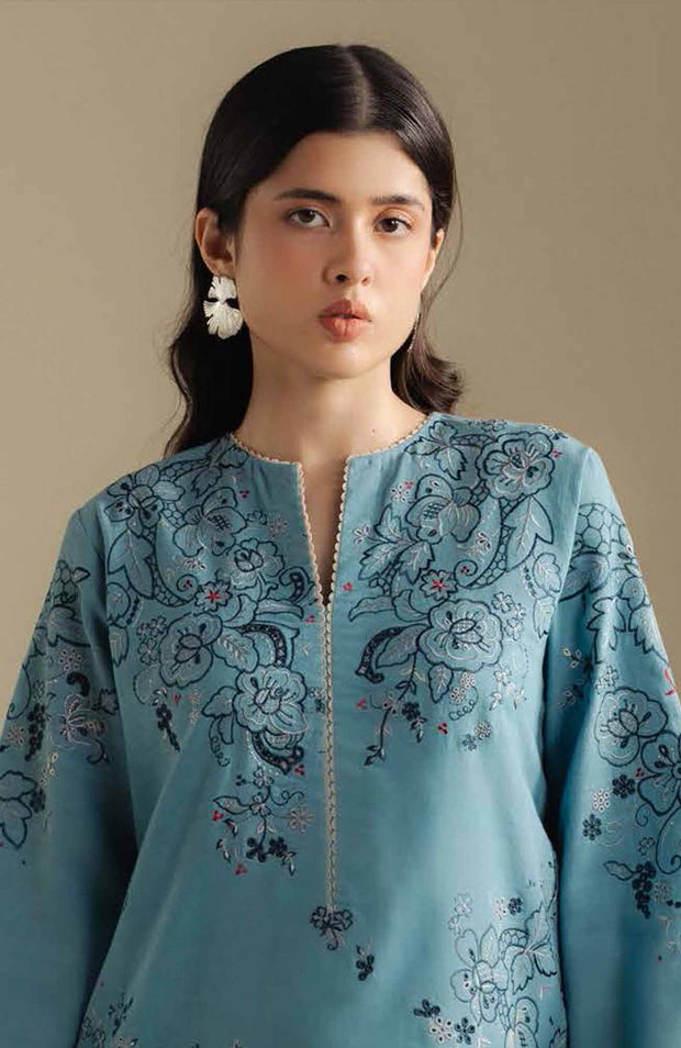 Zara_Shahjahan - COCO WINTER'25 BY ZARA SHAHJAHAN EMBROIDERED KHADDAR SUITS UNSTITCHED 3 PIECE - WINTER COLLECTION - aubranz.com