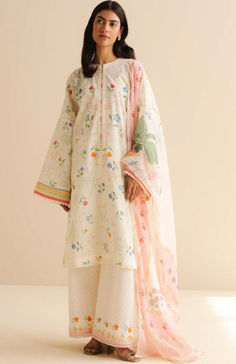 Zara_Shahjahan - Coco Prints Lawn'25 By Zara Shahjahan Printed Lawn suits unstitched 3 piece - Summer Collection - aubranz.com