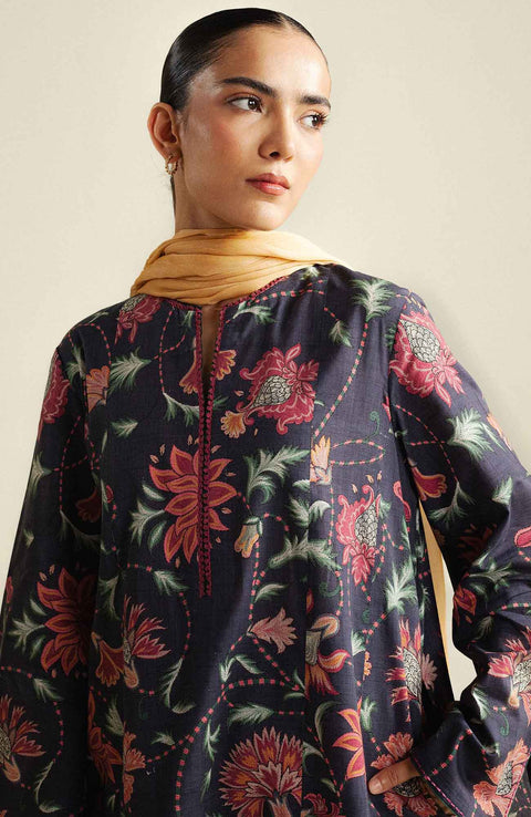Zara_Shahjahan - Coco Prints'25 Vol-4 by Zara Shahjahan Printed Lawn Suits Unstitched 3 Piece - Summer Collection - aubranz.com