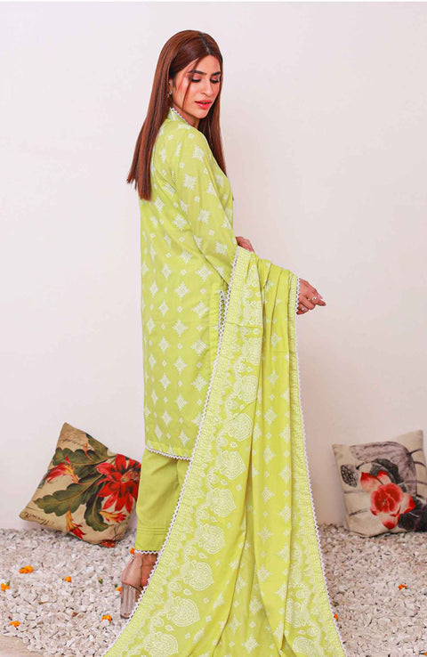 Abtextiles - Meerub Ikat Wrinkle Free Collection'25 By Ab Textiles Embroidered Lawn Suit Unstitched 3 Piece - Summer Collection - aubranz.com