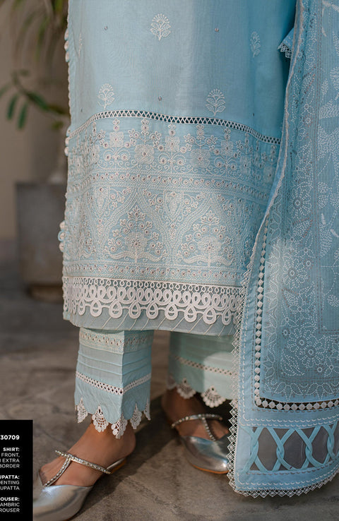 Zellbury - ZELLBURY EMBROIDERED COTTON SUITS'25 UNSTITCHED 3 PIECE - WINTER COLLECTION - aubranz.com