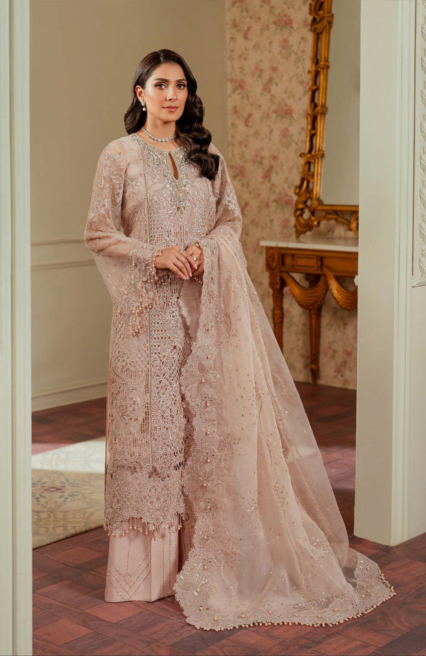 Baroque - Chantelle By Baroque Embroidered Suits Unstitched 3 Piece - Formal Collection - aubranz.com