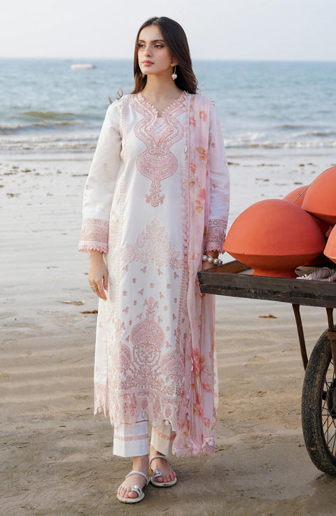 Abyaan - Sagar Lawn By Aabyaan Lawn Collection'24 Unstitched 3 Piece Summer Collection - aubranz.com