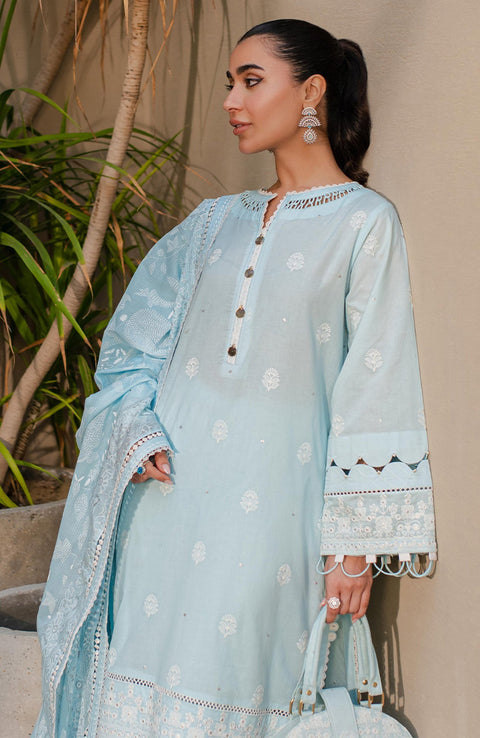 Zellbury - ZELLBURY EMBROIDERED COTTON SUITS'25 UNSTITCHED 3 PIECE - WINTER COLLECTION - aubranz.com