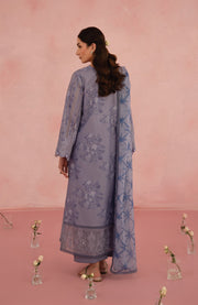 Afrozeh - Floral Charm'25 by Afrozeh Embroidered Lawn Suits Unstitched 3 Piece - Summer Collection - aubranz.com