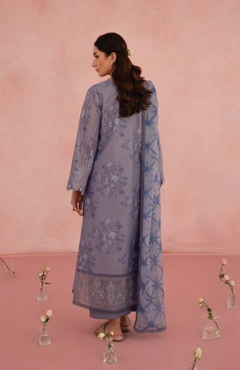 Afrozeh - Floral Charm'25 by Afrozeh Embroidered Lawn Suits Unstitched 3 Piece - Summer Collection - aubranz.com