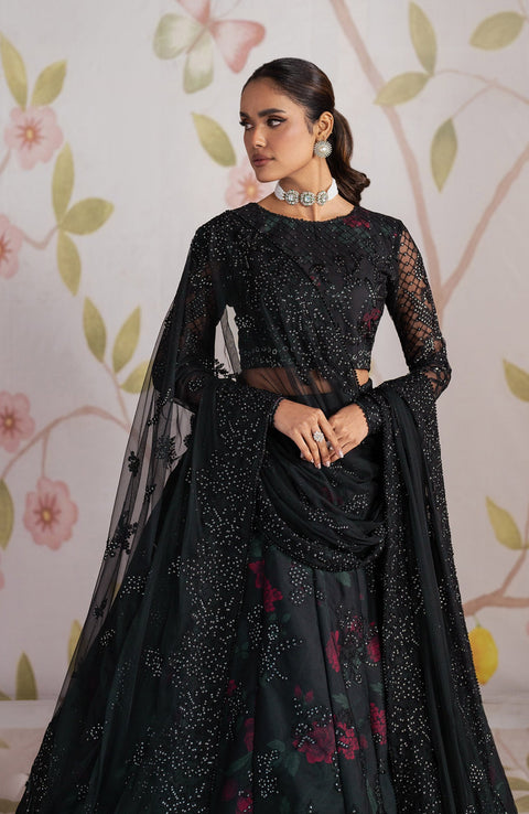 Zarif - SHEHNAI BY ZARIF EMBROIDERED NET SUITS UNSTITCHED 3 PIECE - FORMAL COLLECTION - aubranz.com