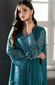 Azure - Azure Ensembles Festive Lawn'25 Embroidered Suits Unstitched 3 Piece - Summer Collection - aubranz.com