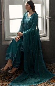 Azure - Azure Ensembles Festive Lawn'25 Embroidered Suits Unstitched 3 Piece - Summer Collection - aubranz.com