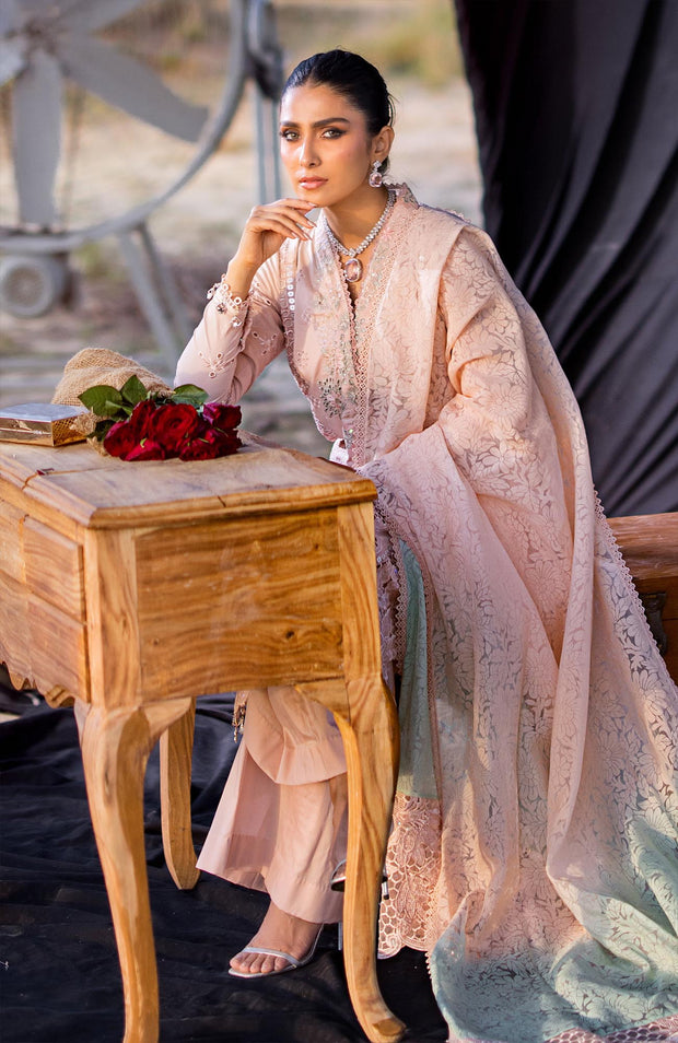 Alzohaib - Mahiymaan Luxury Lawn'24 By Al-Zohaib - aubranz.com