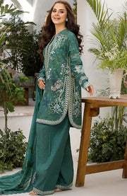 Sobia_Nazir - Sobia Nazir Vital Lawn'25 Embroidered Suits Unstitched 3 Piece - Summer Collection - aubranz.com