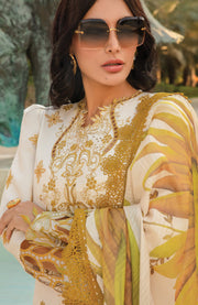 Rangrasiya - Carnation By Rangrasiya Lawn Collection'24 3 Piece Unstitched RRCRN24L D2-Summer Collection - aubranz.com