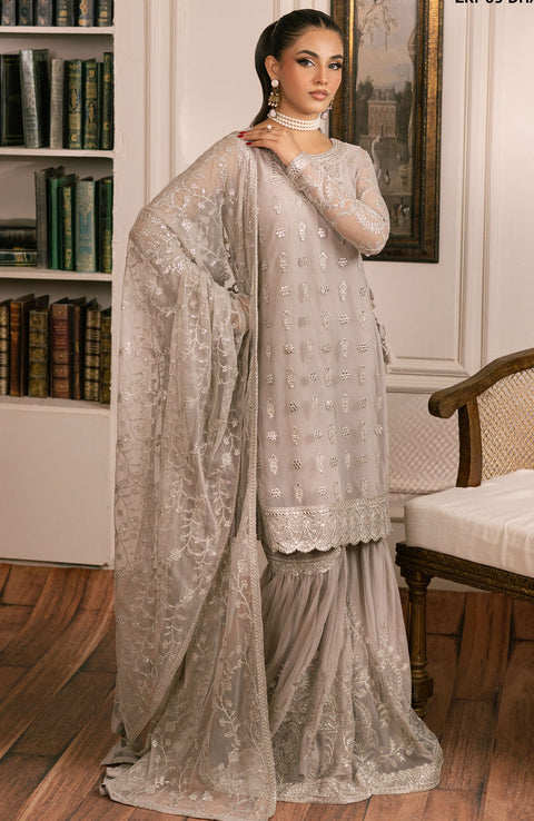 Zarif - INAYAT FORMALS'24 BY ZARIF EMBROIDERED SUITS UNSTITCHED 3 PIECE - FORMAL COLLECTION - aubranz.com