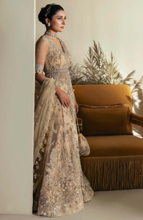 Elan - ELAN WEDDING FESTIVE'24 EMBROIDERED SUITS UNSTITCHED 3 PIECE - WEDDING COLLECTION - aubranz.com