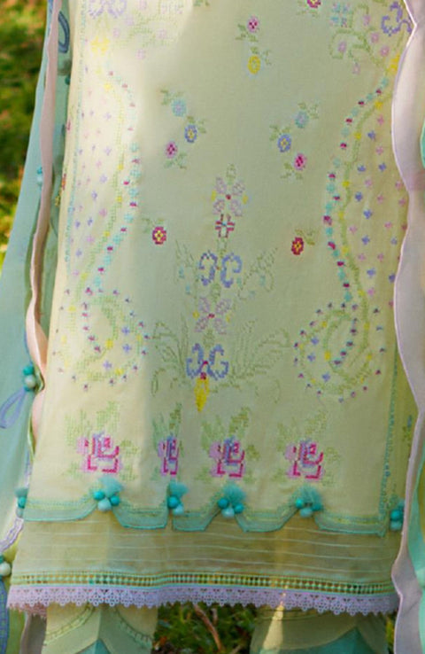Fta - Suay Embroidered Lawn By Farah Talib'24 Unstitched 3 Piece Summer Collection - aubranz.com