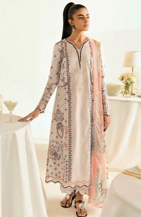 Qalamkar - Qprints by Qalamkar'25 Printed Lawn Suits Unstitched 3 Piece - Summer Collection - aubranz.com