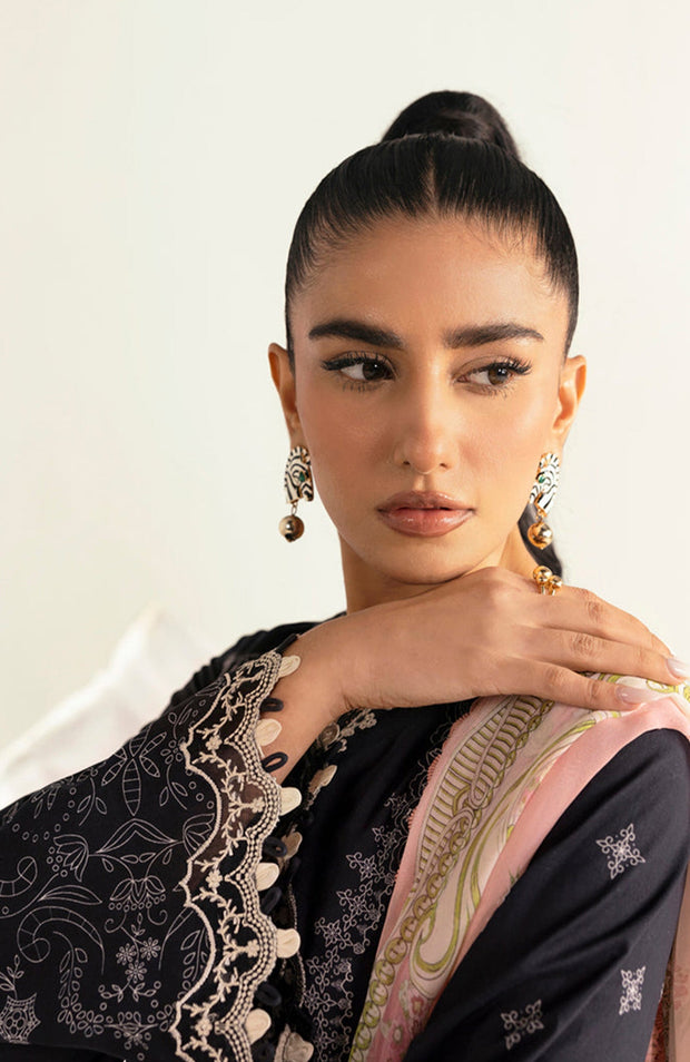 Qalamkar - Qprints by Qalamkar'25 Printed Lawn Suits Unstitched 3 Piece - Summer Collection - aubranz.com