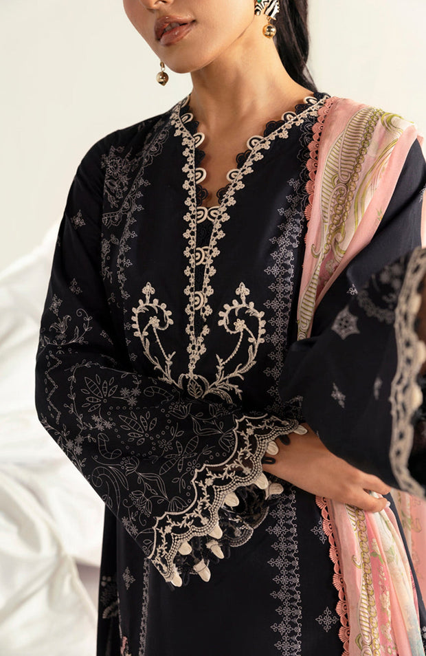 Qalamkar - Qprints by Qalamkar'25 Printed Lawn Suits Unstitched 3 Piece - Summer Collection - aubranz.com