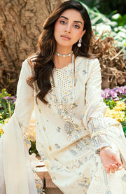 Qalamkar - Luxury Lawn Eid Edit'25 By Qalamkar Embroidered Suits Unstitched 3 Piece - Summer Collection - aubranz.com