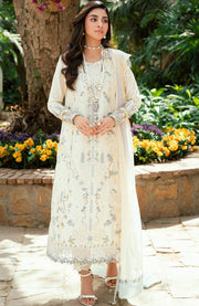 Qalamkar - Luxury Lawn Eid Edit'25 By Qalamkar Embroidered Suits Unstitched 3 Piece - Summer Collection - aubranz.com