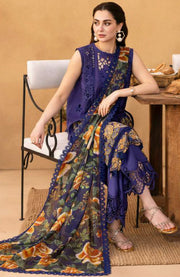 Saira_Rizwan - Saira Rizwan Luxury Lawn'25 Embroidered Suits unstitched 3 Piece - Summer Collection - aubranz.com