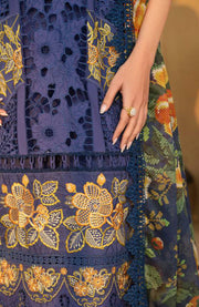 Saira_Rizwan - Saira Rizwan Luxury Lawn'25 Embroidered Suits unstitched 3 Piece - Summer Collection - aubranz.com