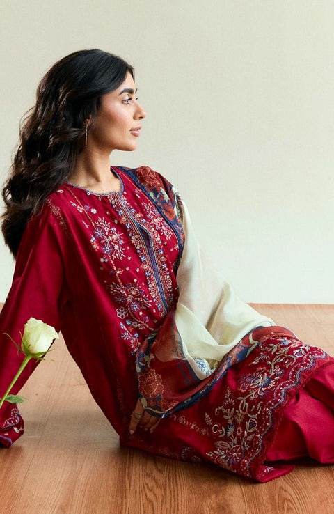 Zara_Shahjahan - Coco Eid Edit'25 By Zara ShahJahan Embroidered Lawn Suits Unstitched 3 Piece - Summer Collection - aubranz.com