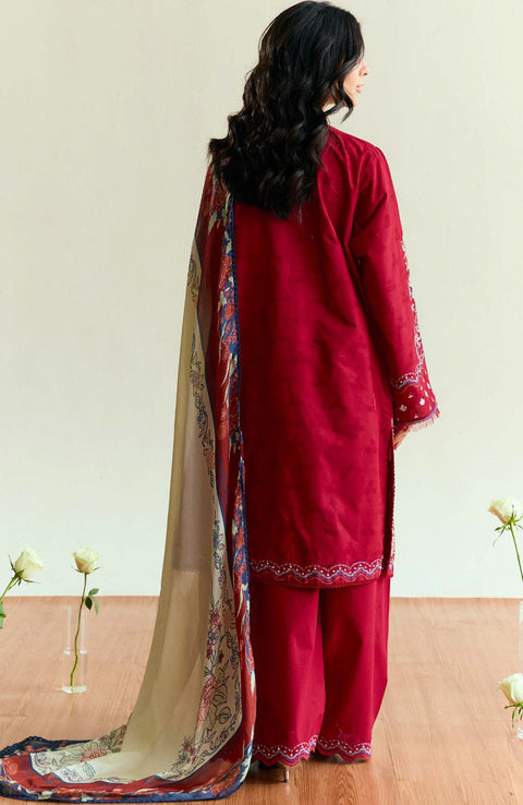 Zara_Shahjahan - Coco Eid Edit'25 By Zara ShahJahan Embroidered Lawn Suits Unstitched 3 Piece - Summer Collection - aubranz.com