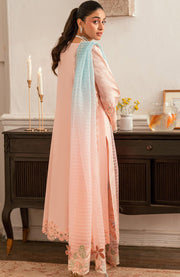 Qalamkar - Luxury Lawn Eid Edit'25 By Qalamkar Embroidered Suits Unstitched 3 Piece - Summer Collection - aubranz.com