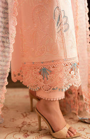 Qalamkar - Luxury Lawn Eid Edit'25 By Qalamkar Embroidered Suits Unstitched 3 Piece - Summer Collection - aubranz.com