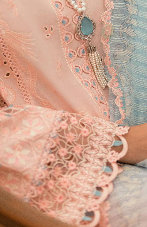 Qalamkar - Luxury Lawn Eid Edit'25 By Qalamkar Embroidered Suits Unstitched 3 Piece - Summer Collection - aubranz.com