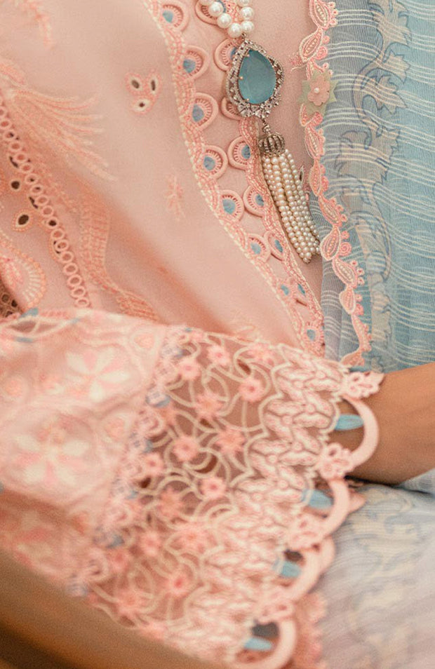 Qalamkar - Luxury Lawn Eid Edit'25 By Qalamkar Embroidered Suits Unstitched 3 Piece - Summer Collection - aubranz.com