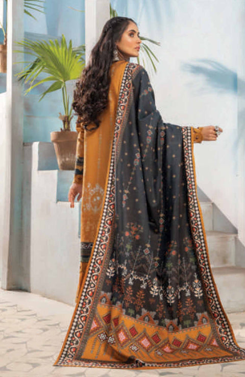 Mausummery - Mausummery Printed Khaddar'25 Unstitched 3 Piece - Winter Collection - aubranz.com