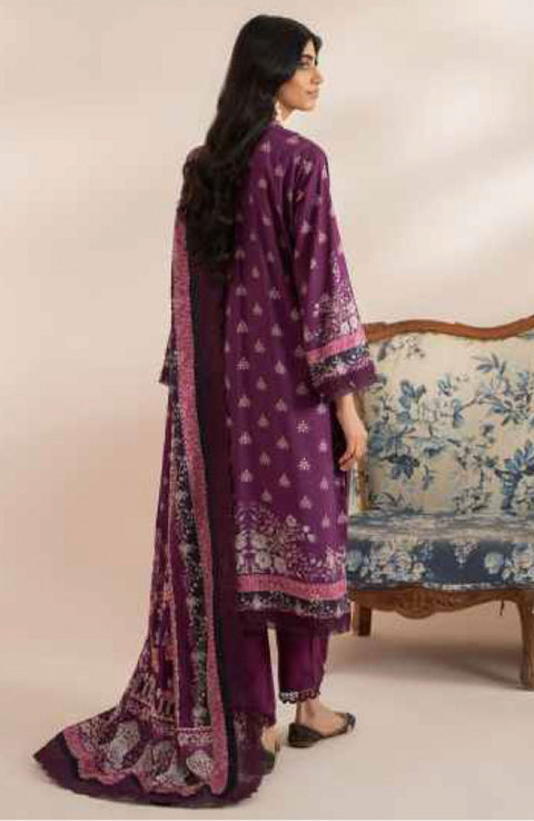 Mausummery - Mausummery Printed Linen'25 Unstitched 3 Piece - Winter Collection - aubranz.com