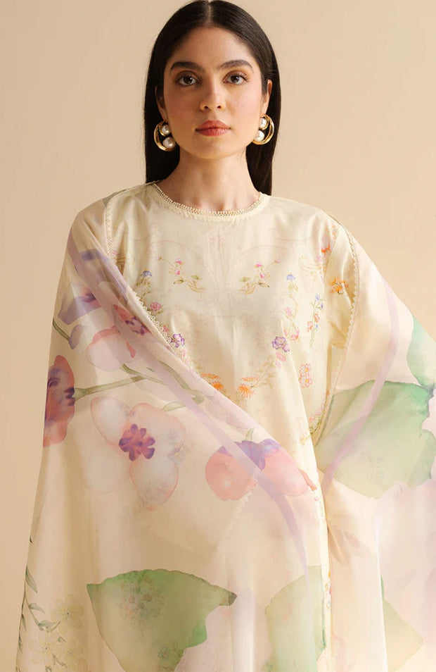 Zara_Shahjahan - Coco Prints Lawn'25 By Zara Shahjahan Printed Lawn suits unstitched 3 piece - Summer Collection - aubranz.com