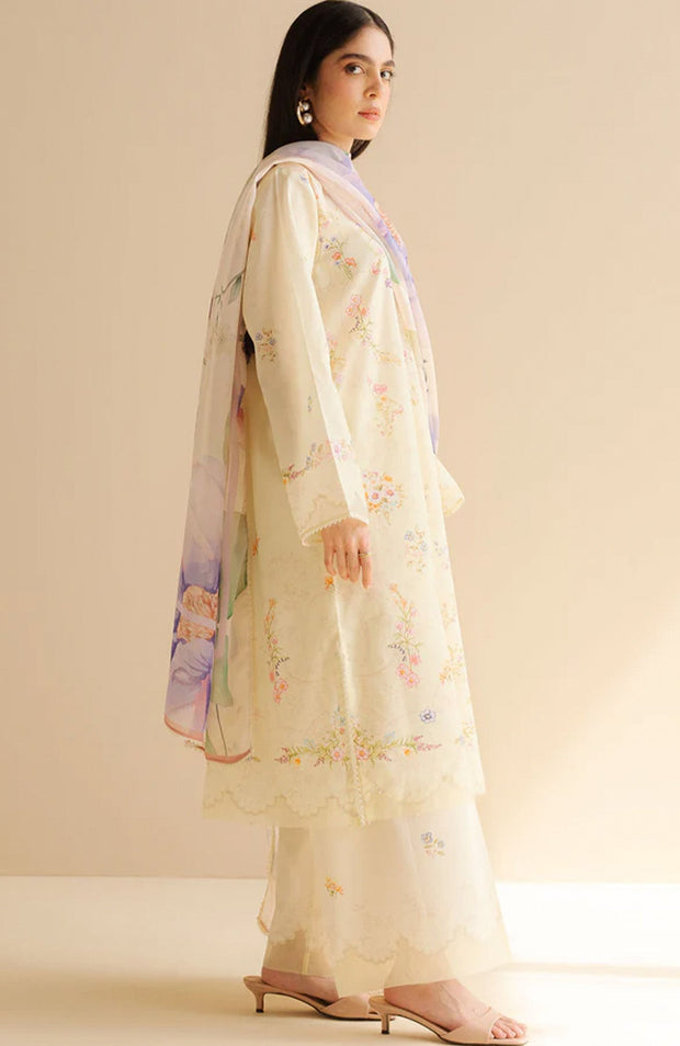 Zara_Shahjahan - Coco Prints Lawn'25 By Zara Shahjahan Printed Lawn suits unstitched 3 piece - Summer Collection - aubranz.com