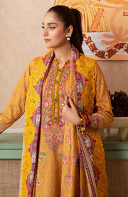 Mausummery - Mausummery Printed Lawn'25 Vol-4 Unstitched 3 Piece - Summer Collection - aubranz.com