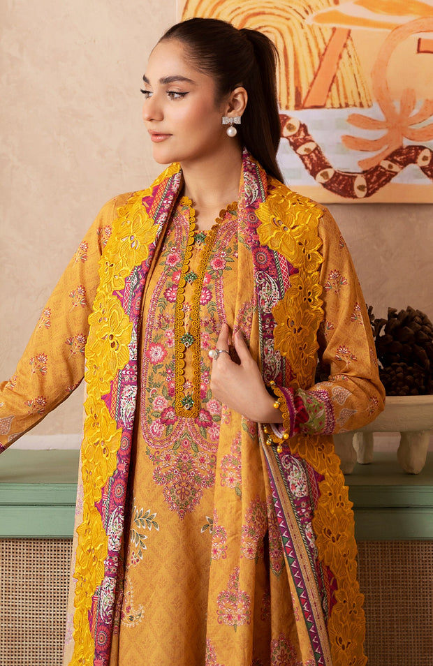 Mausummery - Mausummery Printed Lawn'25 Vol-4 Unstitched 3 Piece - Summer Collection - aubranz.com