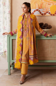 Mausummery - Mausummery Printed Lawn'25 Vol-4 Unstitched 3 Piece - Summer Collection - aubranz.com