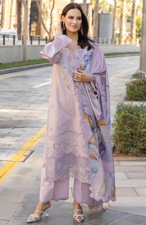 Rangrasiya - Carnation Lawn'25 By Rang Rasiya Embroidered Suits Unstitched 3 Piece - Summer Collection - aubranz.com