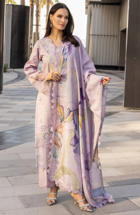 Rangrasiya - Carnation Lawn'25 By Rang Rasiya Embroidered Suits Unstitched 3 Piece - Summer Collection - aubranz.com